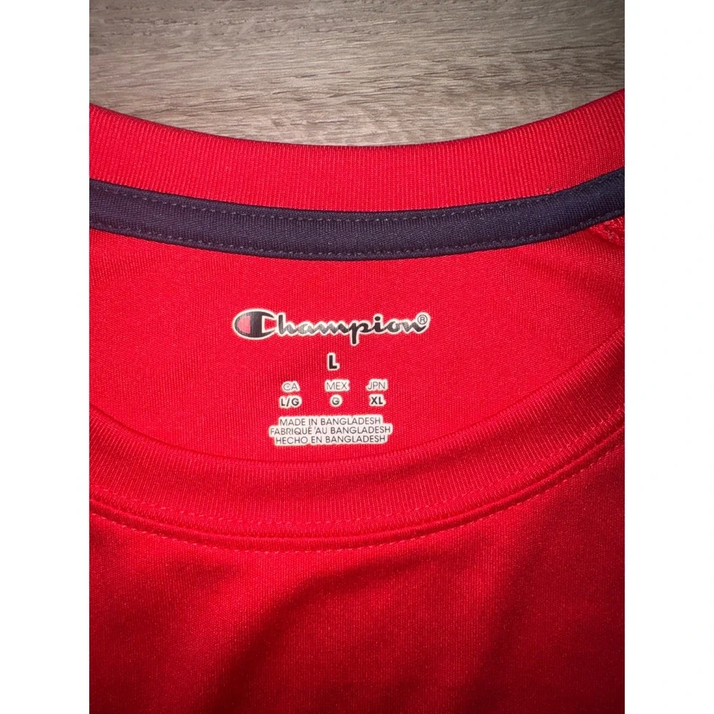 Champion University Of Arizona Men's Basketball NCAA Red Athletic Shirt, Large - Picture 2 of 3